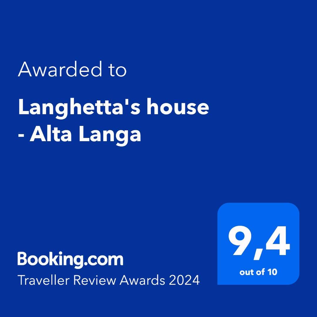 Langhetta'S House - Alta Langa Apartman Murazzano  Kültér fotó
